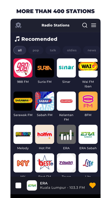 Radio Malaysia - MY FM Online Screenshot