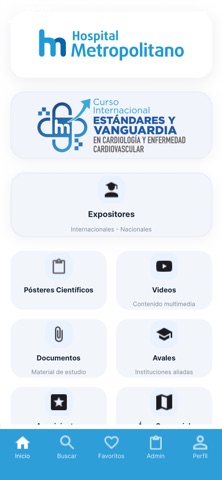 Eventos Hospital Metropolitano screenshot
