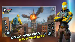 Super Captain Spider City Hero screenshot 3