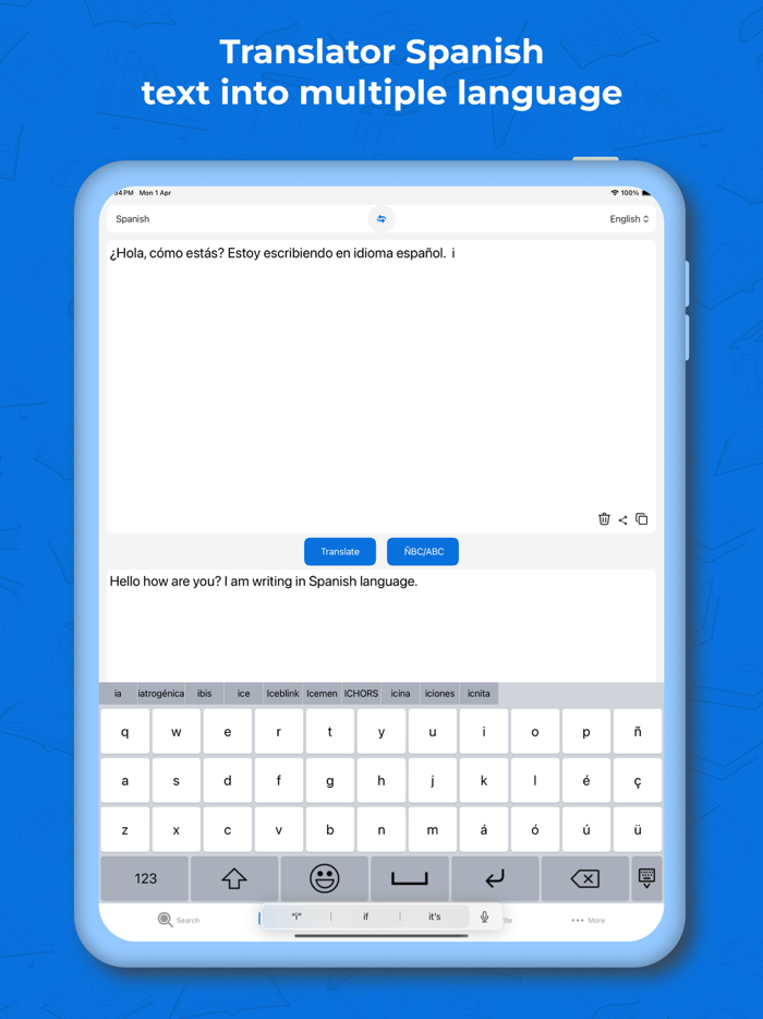 Spanish Dictionary Translator