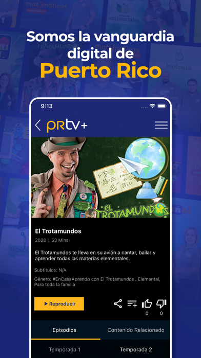 PRTV+ Screenshot