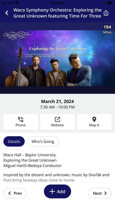 Stay in Waco, TX Screenshot