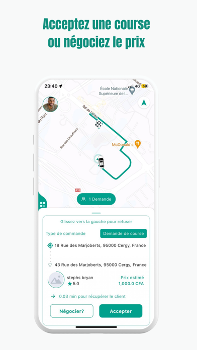 Yogo Driver - pour chauffeurs Screenshot