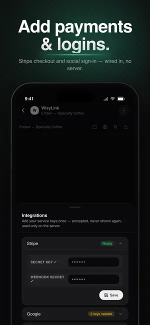 WisyLink: AI Website Builder screenshot 4