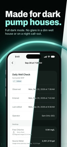 Water System Logbook screenshot 8