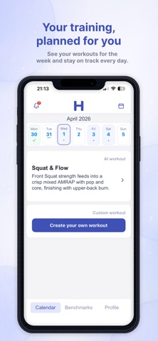 HomeWOD Training Screenshot 1 of 6