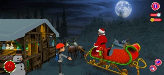 Santa Claus Happy Christmas iPhone screenshot