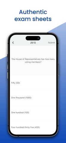 US Citizenship: Civics Test screenshot