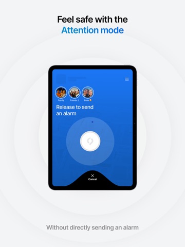 SafeNow™ iPad screenshot