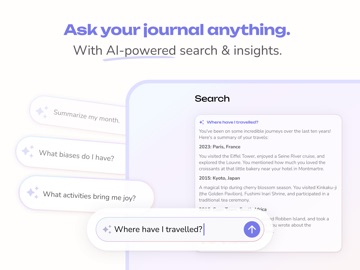 Reflection: AI Journal & Coach iPad screenshot