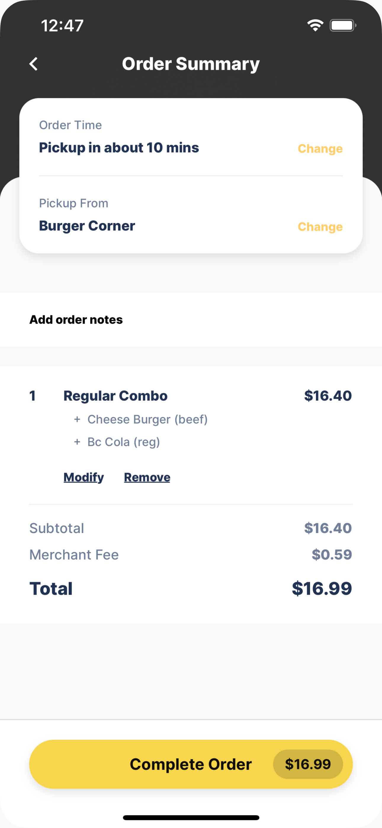 Burger Corner Wyndham screenshot 3