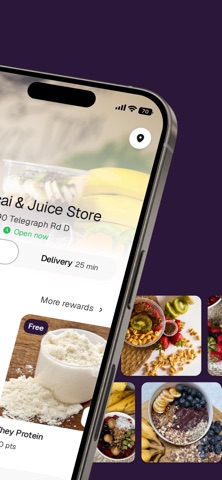 bb Acai Juice Store iPhone screenshot