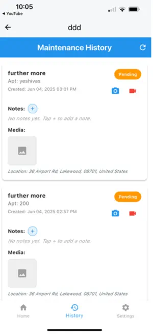 Maint tracker Pro screenshot 2