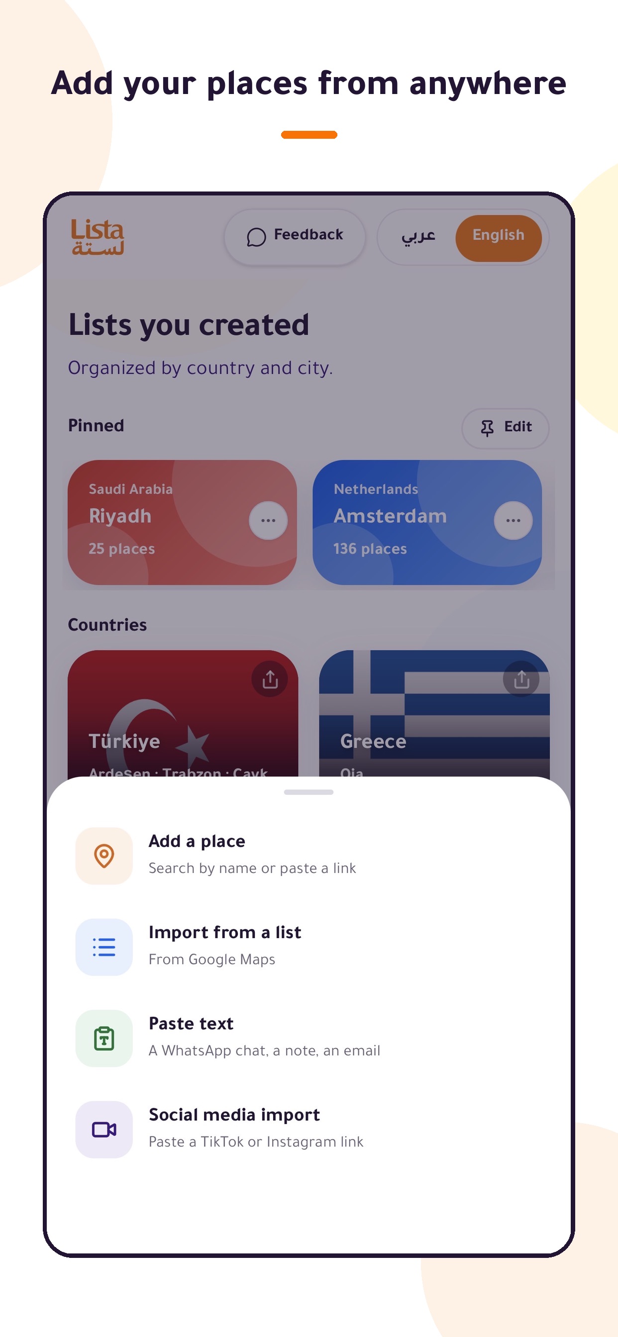 Screenshot 6 of Lista: Gather your places