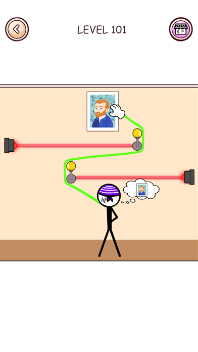 Stickman Thief Stealing Puzzle Screenshot