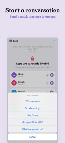 heyo! reach out Screenshot 2 of 5
