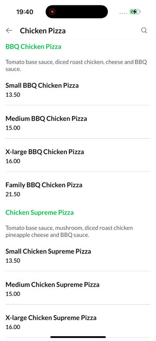 Dallas Pizza Screenshot 4 of 5