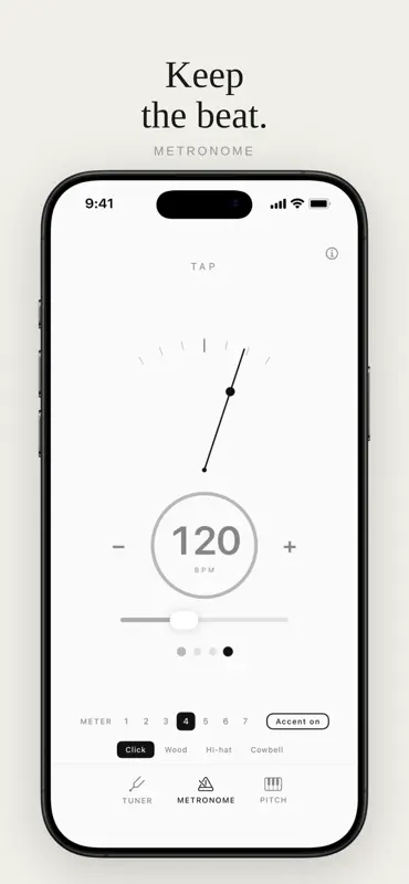 Tune Time - musician toolkit screenshot 2 of 3