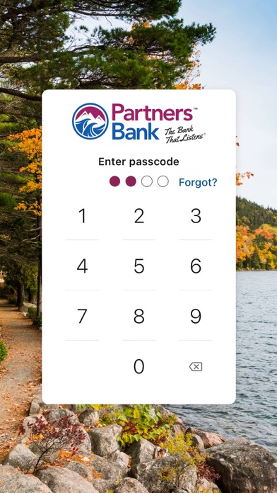 Partners Mobile Bank Screenshot