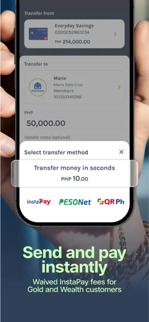Security Bank App iPhone screenshot 2