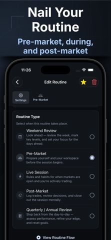 TradingPlan: Strategy Builder Screenshot 4 of 7