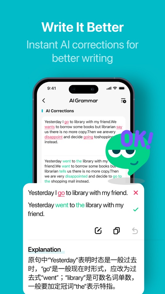 #7. Talksy – AI Language Learning (iOS) By: HELLOTALK FOREIGN LANGUAGE EXCHANGE LEARNING TALK CHAT APP