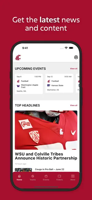 WSU Cougars Gameday screenshot 1