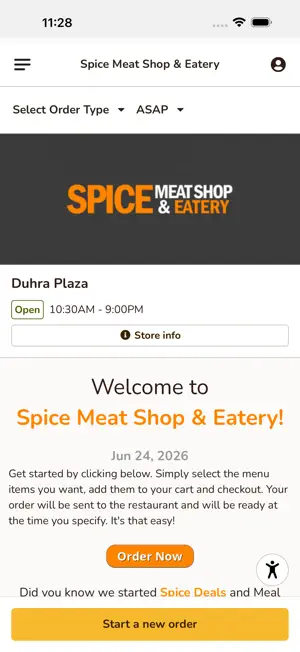 Spice Meat Shop Ordering screenshot 1
