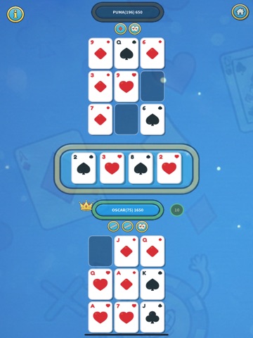 Tic Tac Poker iPad screenshot