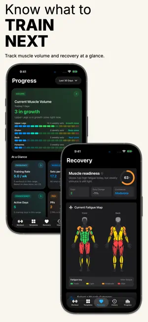 4M Lift: Gym Log & Tracker screenshot 3