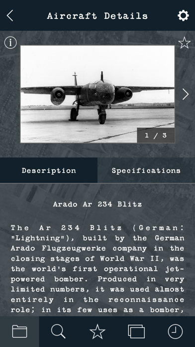 World War II Military Aircraft Screenshot