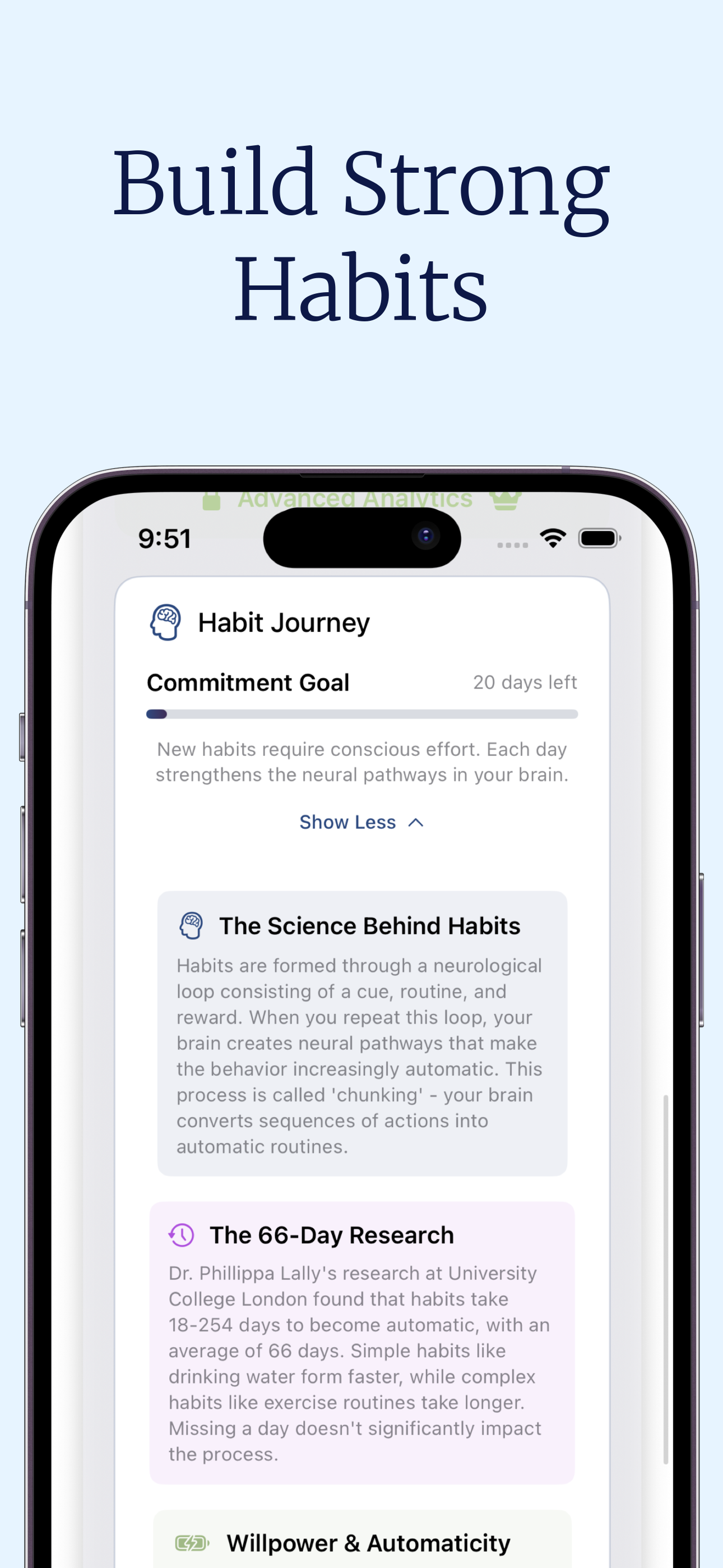 ONE Habit Tracker: Progress screenshot 4