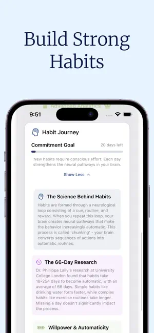 ONE Habit Tracker: Progress screenshot 4