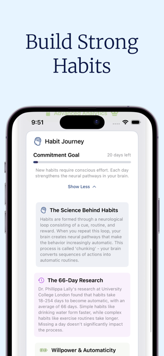 ONE Habit Tracker: Progress Screenshot 4 of 5