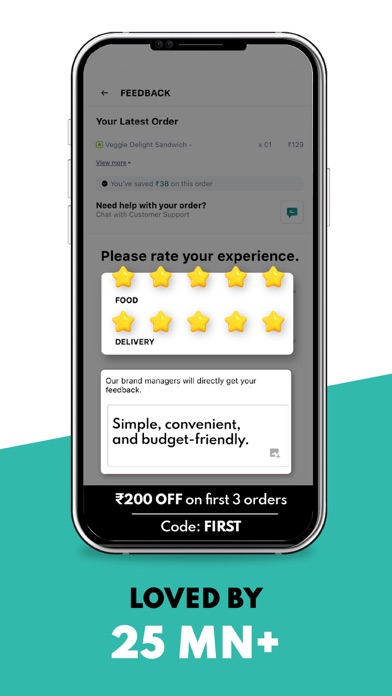 EatClub: Food Delivery App Screenshot
