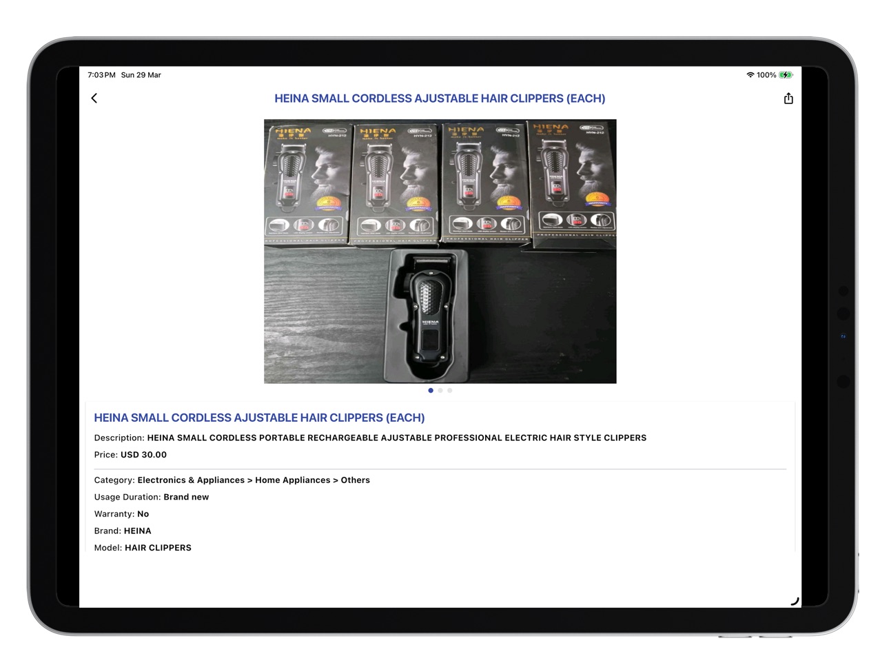iPad screenshot
