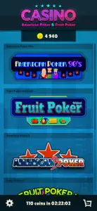 American Poker 90's Casino screenshot #1 for iPhone