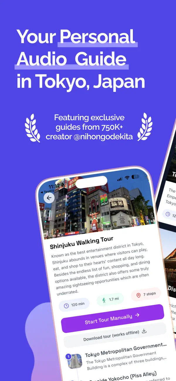 #1. Walk Japan - Wanderguide (iOS) Von: Kavun, LLC