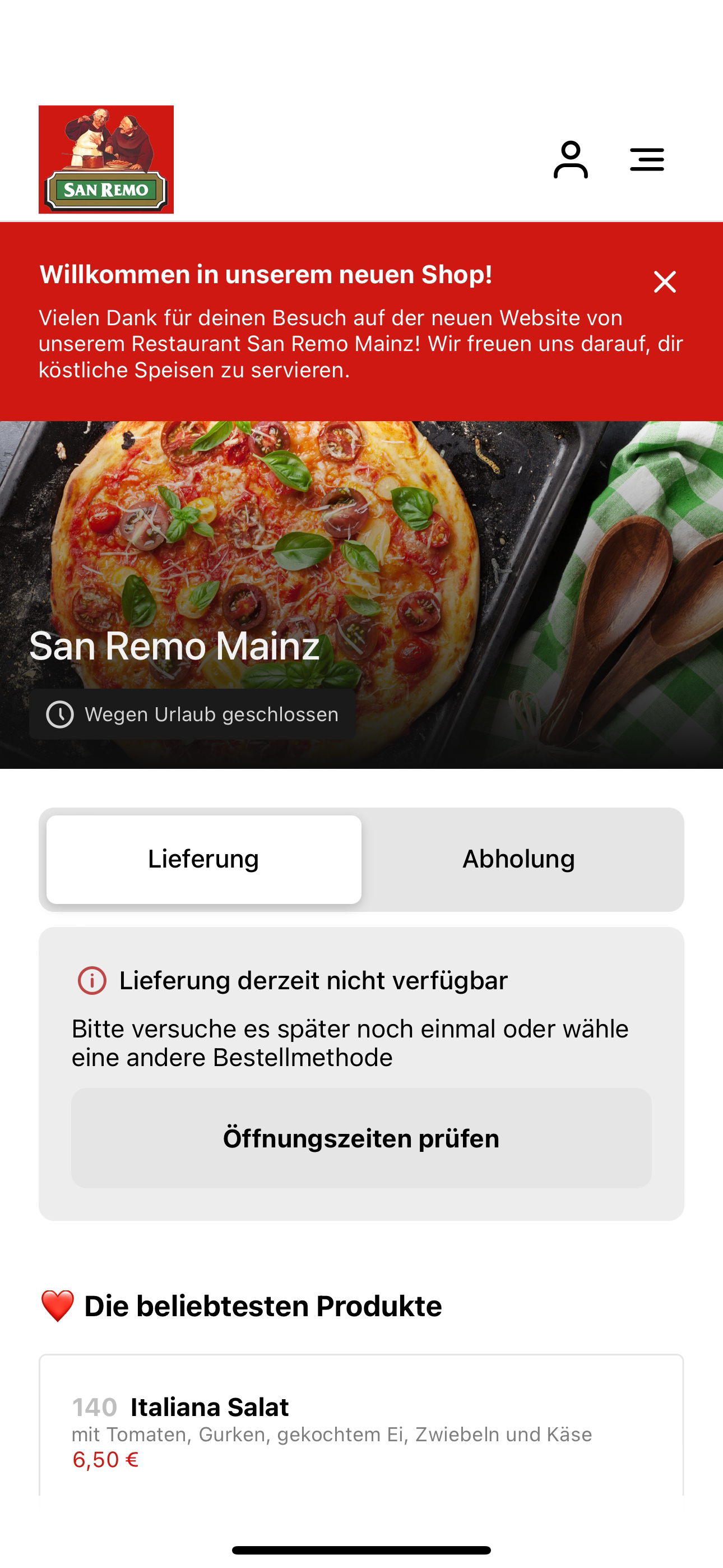 San Remo Mainz screenshot 3