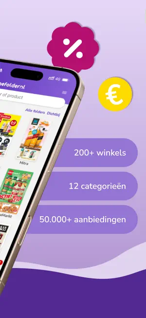 Reclamefolder iPhone screenshot 2
