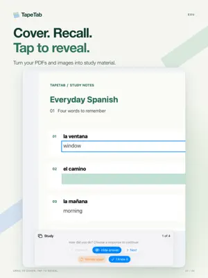 TapeTab - PDF Study & Review screenshot 3