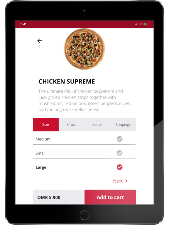 Screenshot #5 pour Pizza Hut Oman