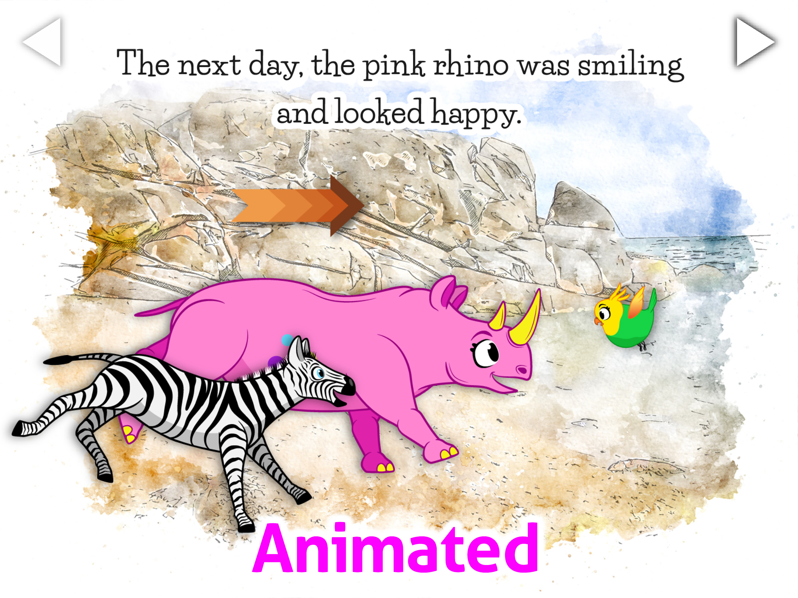 Pink Rhino - Kids Picture Book screenshot 14