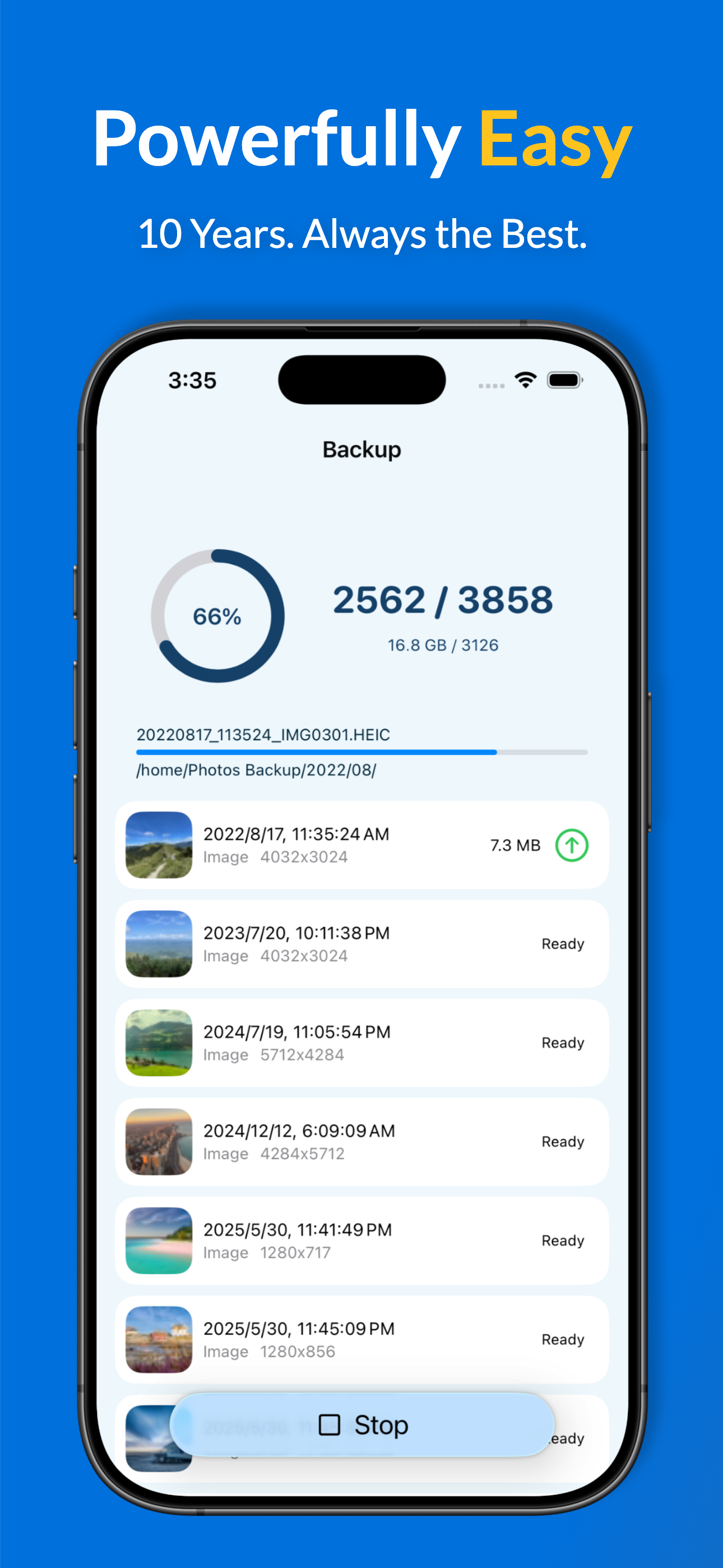 Photos Backup for Synology