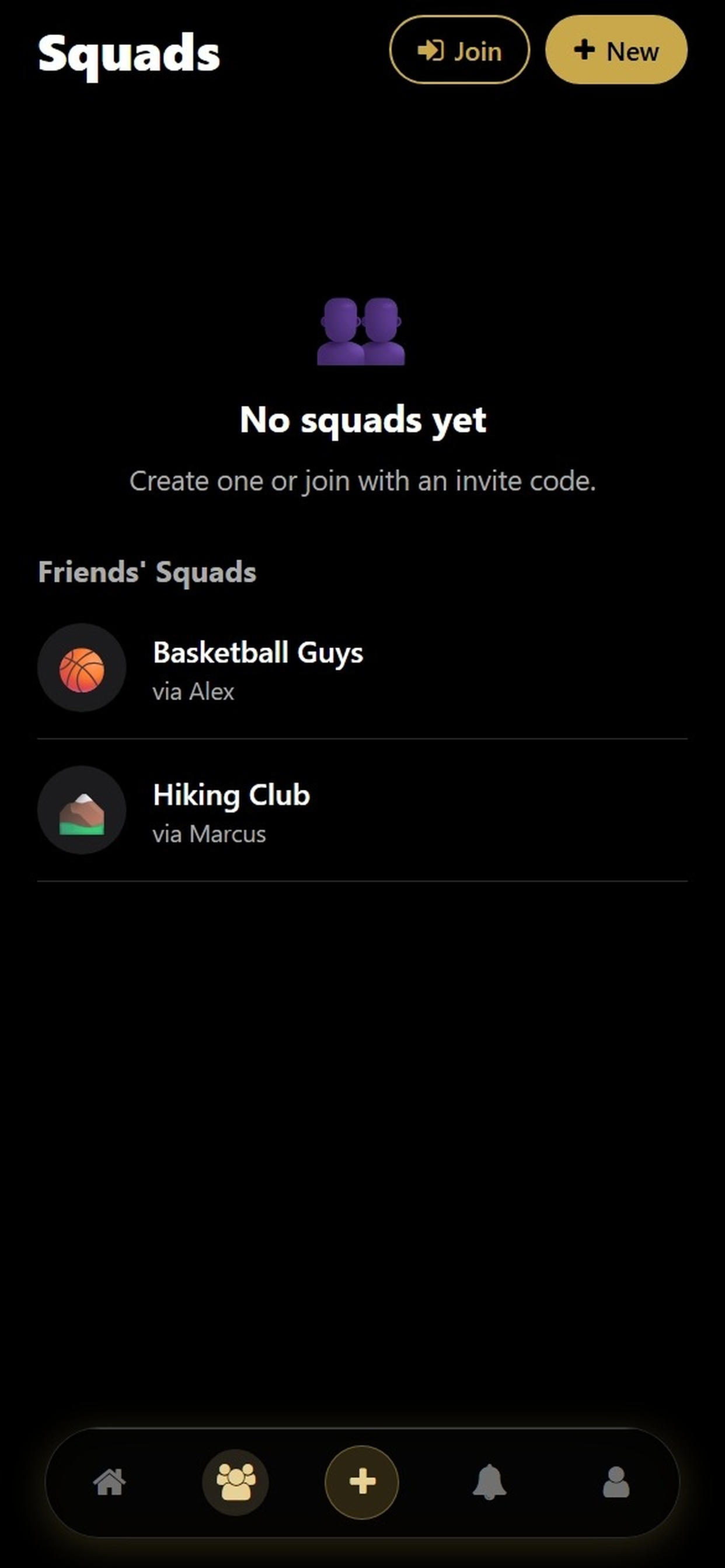 Squads Social screenshot 4