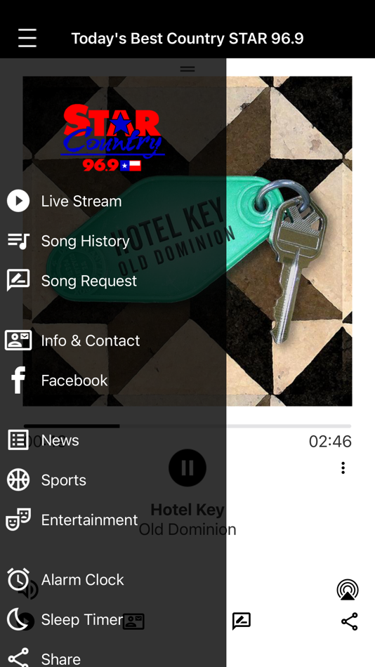 #2. STAR 96.9 (iOS) Podle: East Texas Broadcasting, Inc.