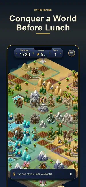Mythic Realms: 4X Strategy screenshot 1