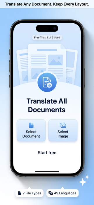 DocuTranslator: Keep Layout Screenshot 1 of 9