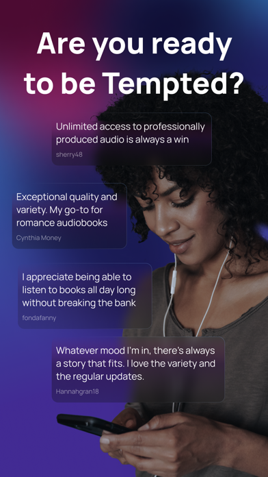 Tempt: Romance Audiobooks Screenshot
