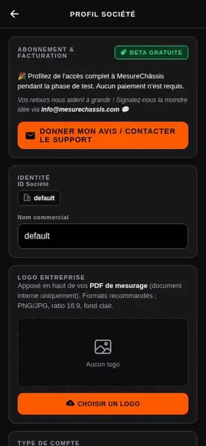 Mesure Châssis screenshot 4
